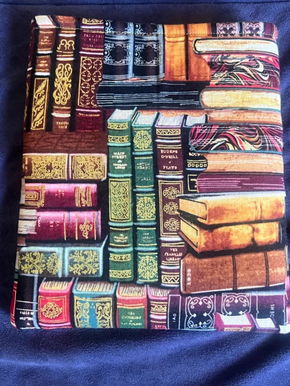 NWOT Kindle Oasis Sleeve, Front Snap Pocket: Handmade eReader Button Pouch